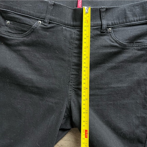 Spanx Ankle Skinny Jeans Clean Black Women's size Large - Picture 8 of 9